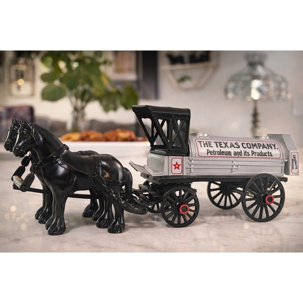 1991 Texaco Horse & Tanker Die-Cast Coin Bank by ERTL – Limited Edition